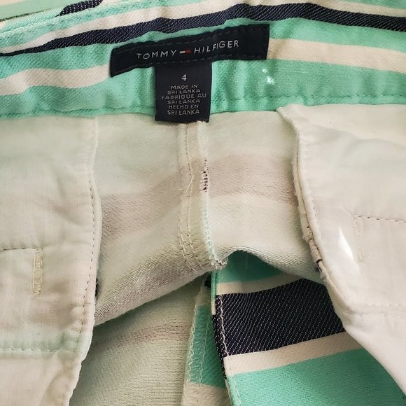 Tommy Hilfiger Cotton Skirt front angle pockets & back pockets w/tag Size 4 - Picture 5 of 6